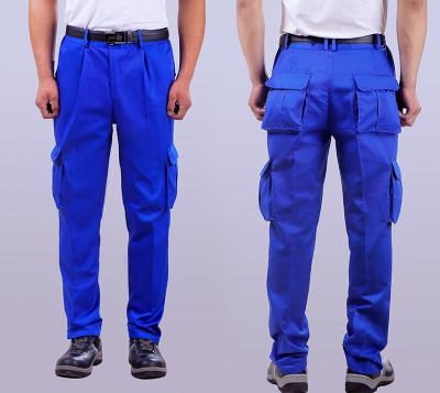 China Anti Static Resistant Pants Mens Multi Pockets Cargo Pants for sale