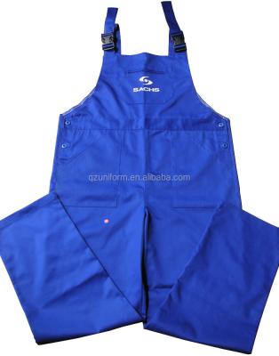 China Sexy Shop/Construction Carpenter Workwear Uniforms Bib Jumpsuit With Buckle for sale