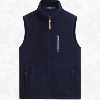 China Anti-wrinkle Factory Price Fleece Work For Winter Office Woolen Sleeveless Men Refine Color Men Outdoor Vest for sale