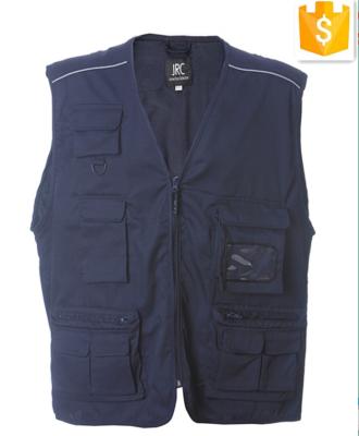 China High Quality Multipocket Anti Shrink Invest Mens Workwear Padded Vests for sale