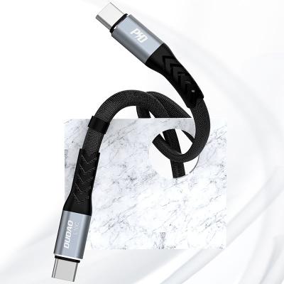 China 1 Year Warranty Mobile Phone 23CM Fast Charging PD Data Cable USB Type C 100W CE RoHS To Type C USB Cable for sale