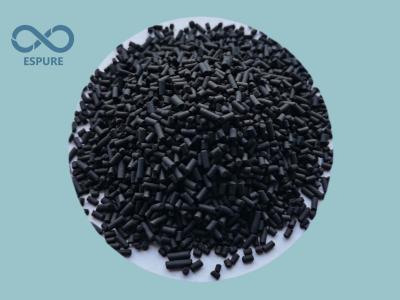 China 600mg/g Black Cylindrical Pellet Activated Carbon 4mm Coal Based for sale