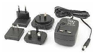 China 10W Plastic + MetalUniversal interchangeable power supply with AC plug( EU, AU, USA and UK) for sale