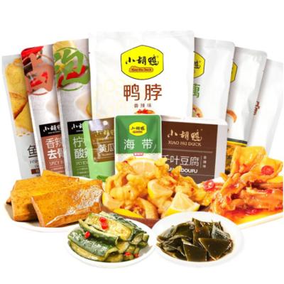 China Instant Chinese healthy marinated Asian exotic meat and vegan fish tofu chicken seaweed duck chicken food dairy chili spici snacks supplier for sale