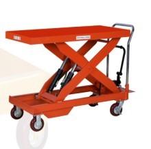 China Stationary Small Manual Hydraulic Lift Platform For Car Wash / Maintenance for sale