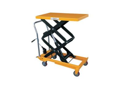 China Reliable Manual Scissor Lift Table 1700 * 1200mm For Warehouse Cargo Free Maintenance for sale