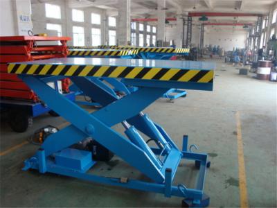 China High Strength Manganese Steel Fixed Scissor Lift With 160 - 500KG Rotated Load for sale