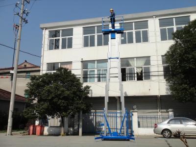 Cina Alberi la piattaforma di lavoro di alluminio rampicante 0,75 - 4Kw per lavoro aereo uomo in vendita