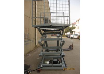 China Safe Stationary Scissor Lift Platforms , Warehouse Elevator Lift For Cargo for sale