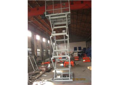 China Hydraulic Trolley Self Propelled Scissor Lift Low Ware / Lower Noise 1500 Load for sale