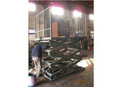 China Fixed Electric Hydraulic Lift Ladder Conveying Cargos With Bigger Platform for sale