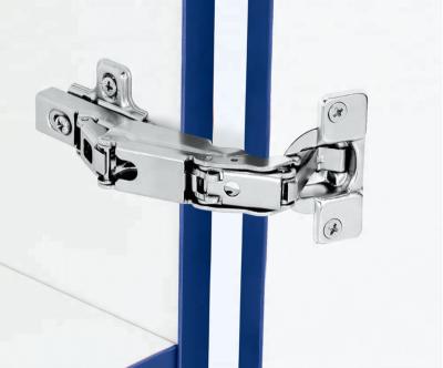 China Cold Rolled 165 Degree Half Lap Steel Soft Closing Kitchen Cabinet Hinge Hydraulic Hinge for sale