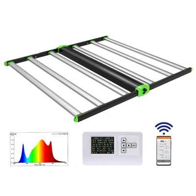 China BLOSSOM best veg bloom Samsung lm301h 640W hps foldable replacement led to grow light bar for indoor greenhouse for sale