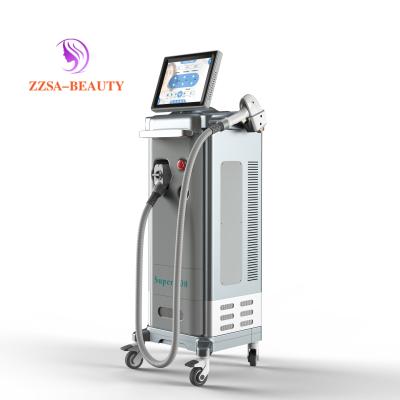 China Anti-hair removal laser 755/808/1064 nanometer hair removal for spa use diode laser hair removal machine for sale