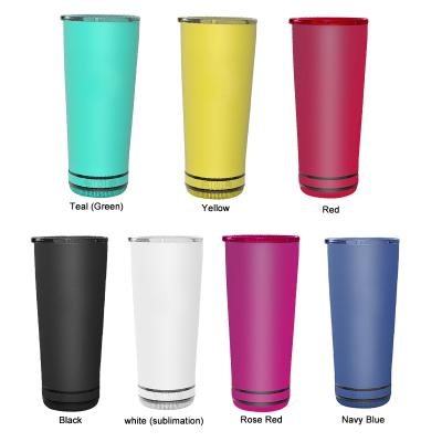 China Multifunctional Colorful Led Radio 2021 Straight Gifts Waterproof 500Ml Portable Stainless Steel Cup Blue Tooth Speaker for sale