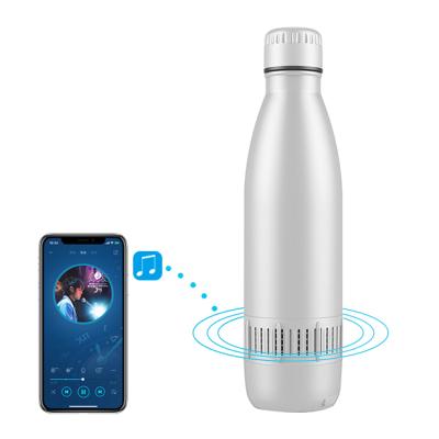 China No Tooth Blue Tooth Vasos Termicos Acero Music Speaker Stainless Steel Water Bottle Tumbler Cup Wholesale For Baby Gift for sale