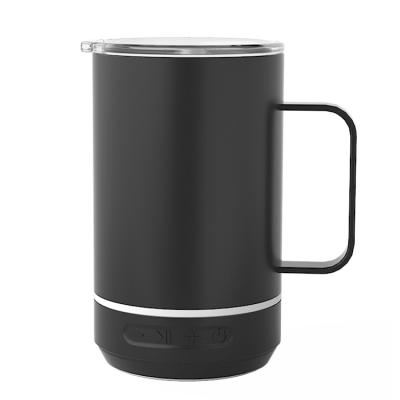 China Video Call Coffee Mug Vacuum Insulated Camping Mug Stainless Steel Travel Tumbler Cup for sale