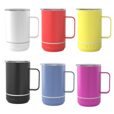 China Sublimation Video Powder Coated Custom Appeal Coffee Insulated Stainless Steel Coffee Mugs for sale