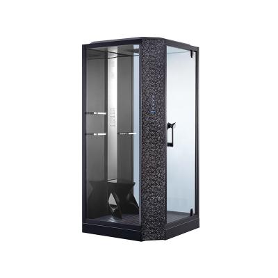 China High Quality Modern Aluminum Shower Cabinet Tempered Glass Shower Enclosure Luxury Bathroom for sale