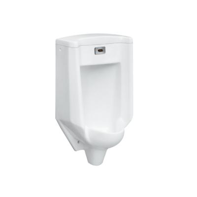 China Wholesale Modern Tarpul Square Ceramic Men Wall Mounted Urinal With Flush for sale