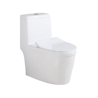 China Modern High Quality Ceramic Toilet WC Bathroom Bidet One Piece Ceramic Toilet for sale