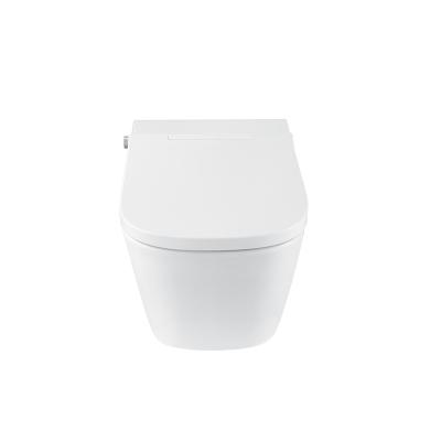 China Modern High End Horizontal Flush Toilet Smart Bathroom Smart Toilet With Remote Control for sale