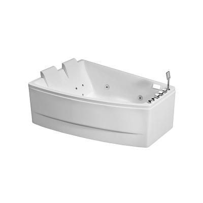 China New Design Bathroom Indoor Whirlpool Bathtubs Freestanding And Large Space Tub And Shower for sale