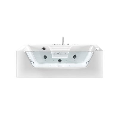 China Large Modern Indoor Freestanding Acrylic Bathtub Luxury Freestanding Space Freestanding Bathtub for sale