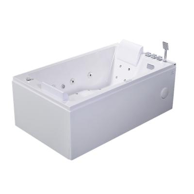 China Bathroom Freestanding Bathtub Acrylic Hotel Space Luxury Large Freestandingbathtub With Spa for sale