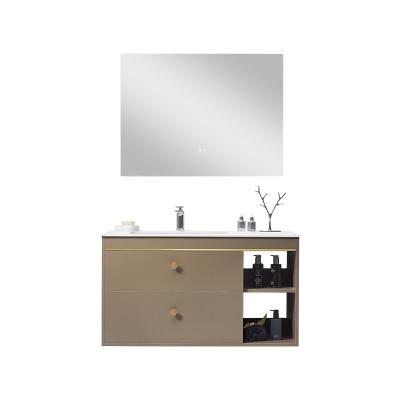 China Modern Aluminum Irregular Makeup Mirror LED Mirror Cabinets Luxury Bathroom Vanity Cabinet for sale