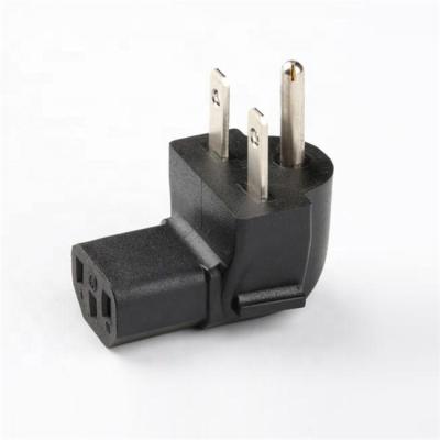 China Residential / General Purpose America Type IEC C13 Angle With NEMA 6-15P Adapter for sale