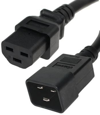 China International Home Appliance IEC C20 To IEC C21 Connector Power Cord for sale