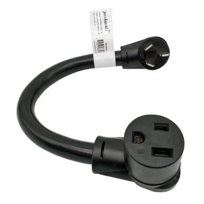 China Industrial Equipment USA Type NEMA 10-50P Plug To NEMA 6-50R Drier Range Power Extension Cord for sale