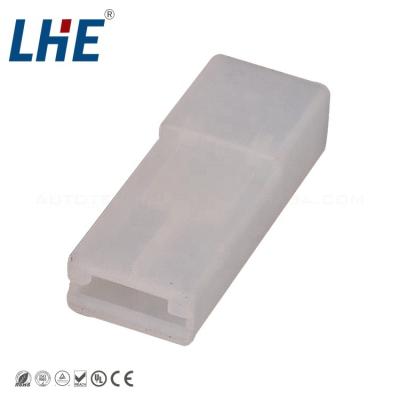 China Wire to wire PP0315002 1 pin ecu electric cable plastic auto connector for sale