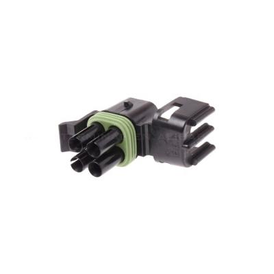 China Wire to wire 12015798 wire terminal 4 pin male female cable connector for sale