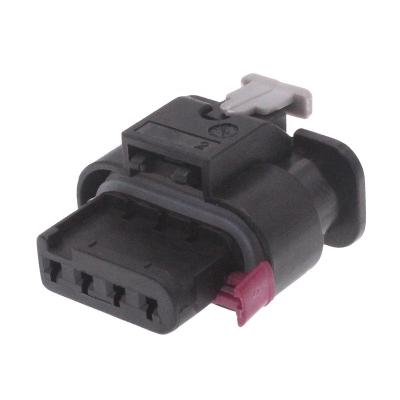 China Wire To Wire 1-1718645-1 4F0 973 704 4 Pin TE VW 4 Pin Socket Pressure Sensor Connector for sale