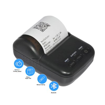 China 48mm 2 Inch Mini USB Wireless Receiver Thermal Mobile Printer For Android T12BT for sale