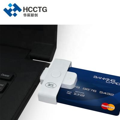 China USB Smart Card Reader Swivel USB Drive Flash Type A Portable Smart Card Reader For Payment Card /Bank Card ACR39U-N1 for sale