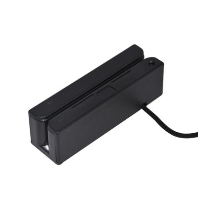 China ISO 7811 PS/2 USB 3 Way Key Payment HCC750 L90 * W 27.5 * H 28 mm Magnetic Card Reader 1MM for sale