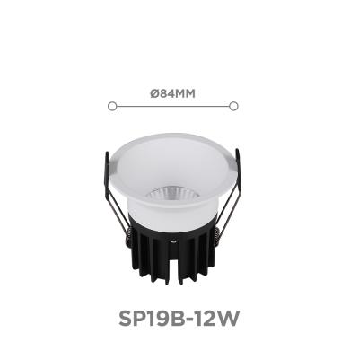 China Modern Indoor Lighting Round Square Recessed COB Downlight 3w 5w Adjustable Ceiling Mounted Led Spot Light for sale