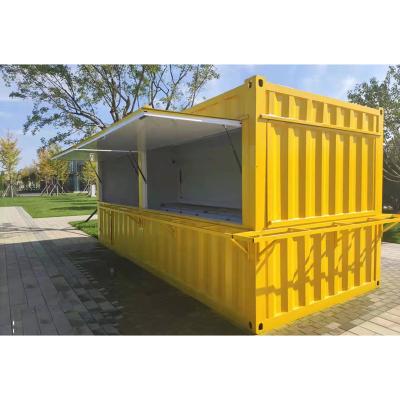 China Portable Shipping Container Pop up Bar High Quality Fashion Prefabricated Houses 40ft/20ft Container House Easy 20ft 0r 40ft for sale