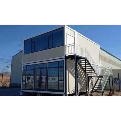 China Movable Roots Tiny Homes Convenient Loading Shipping Prefab House Container Home 40 Feet Factory Building for sale