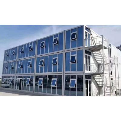 China 20ft 40ft Prefabricated Modular Container Site Office/sandwich Panel Office 20gp Luxury Living Building Cabin Container House for sale