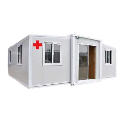 China Prefab Mobile Prefabricated Expandable Container Casas Movile Field Hospital House Design For Camp for sale