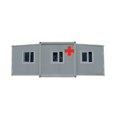 China Best Price 6x6 Mobile Prefabricated Hospitals Emergency Room Hospital Clinic Rooms Medical Container Houses for sale