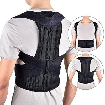 China Straight Back Brace Posture Corrector Support Posture Corrector Corset Back Support Belt Back Adjustable Sports for sale