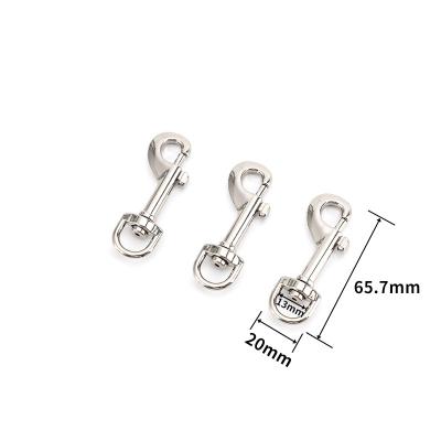 China Snap Clips For Rope Heavy Duty Zinc Alloy Flagpole Snap Hooks With Swivel Eyelet Dog Chain for sale