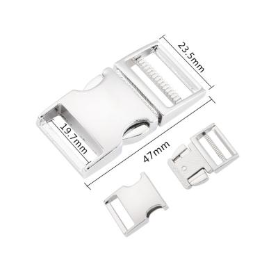 China Zinc Alloy Quick Release Buckles For Baby Carrier Side Release Buckle for sale