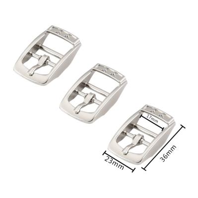 China Luxury Quick Adjust Zinc Alloy Metal Dog Belt Buckle Silver 36Mm Square Pet Accessories Belt Buckle for sale