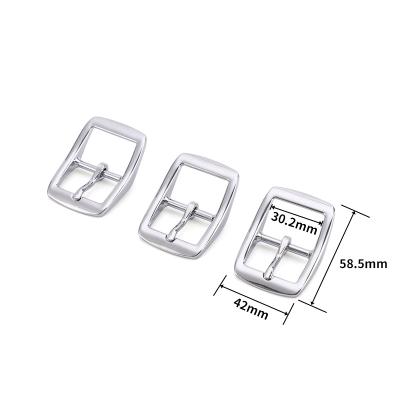 China Custom Bag Accessories Metal Zinc Alloy Pin Belt Buckle Handbag Buckle for sale